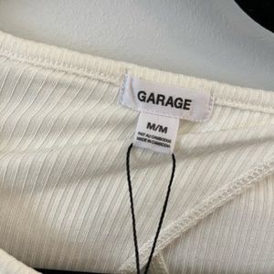 Garage white tshirt